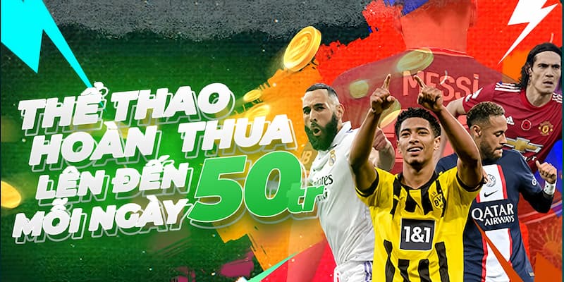 Người chơi có thể được hoàn trả tiền thua khi tham gia chơi các môn thể thao